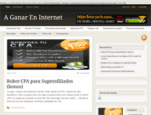 Tablet Screenshot of aganareninternet.com